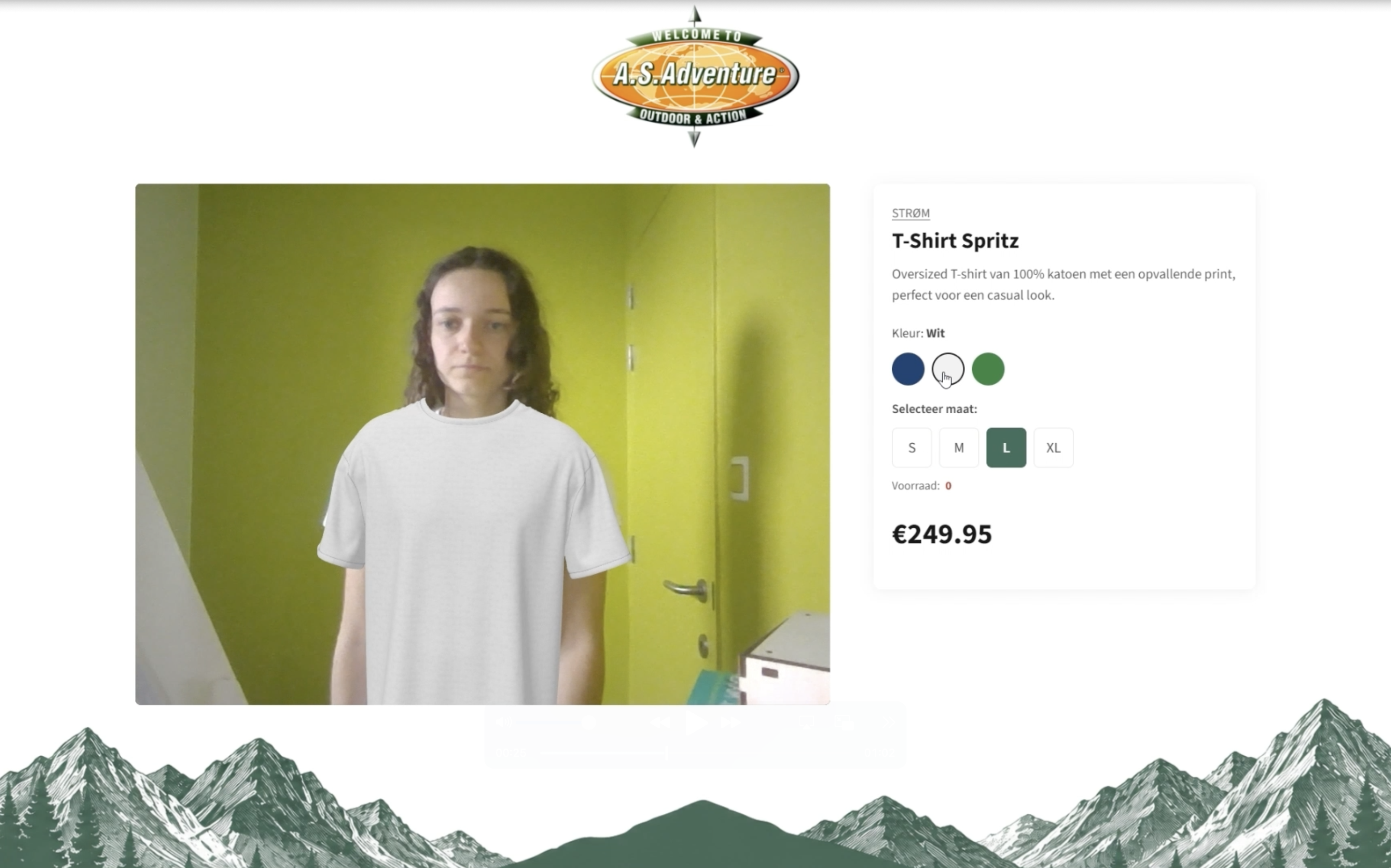 Try T-shirt - Adventure Fit