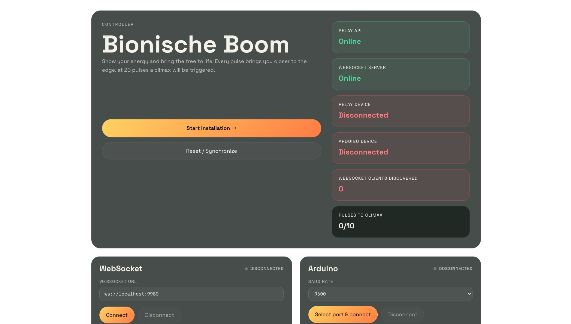 Bionische Boom Controller
