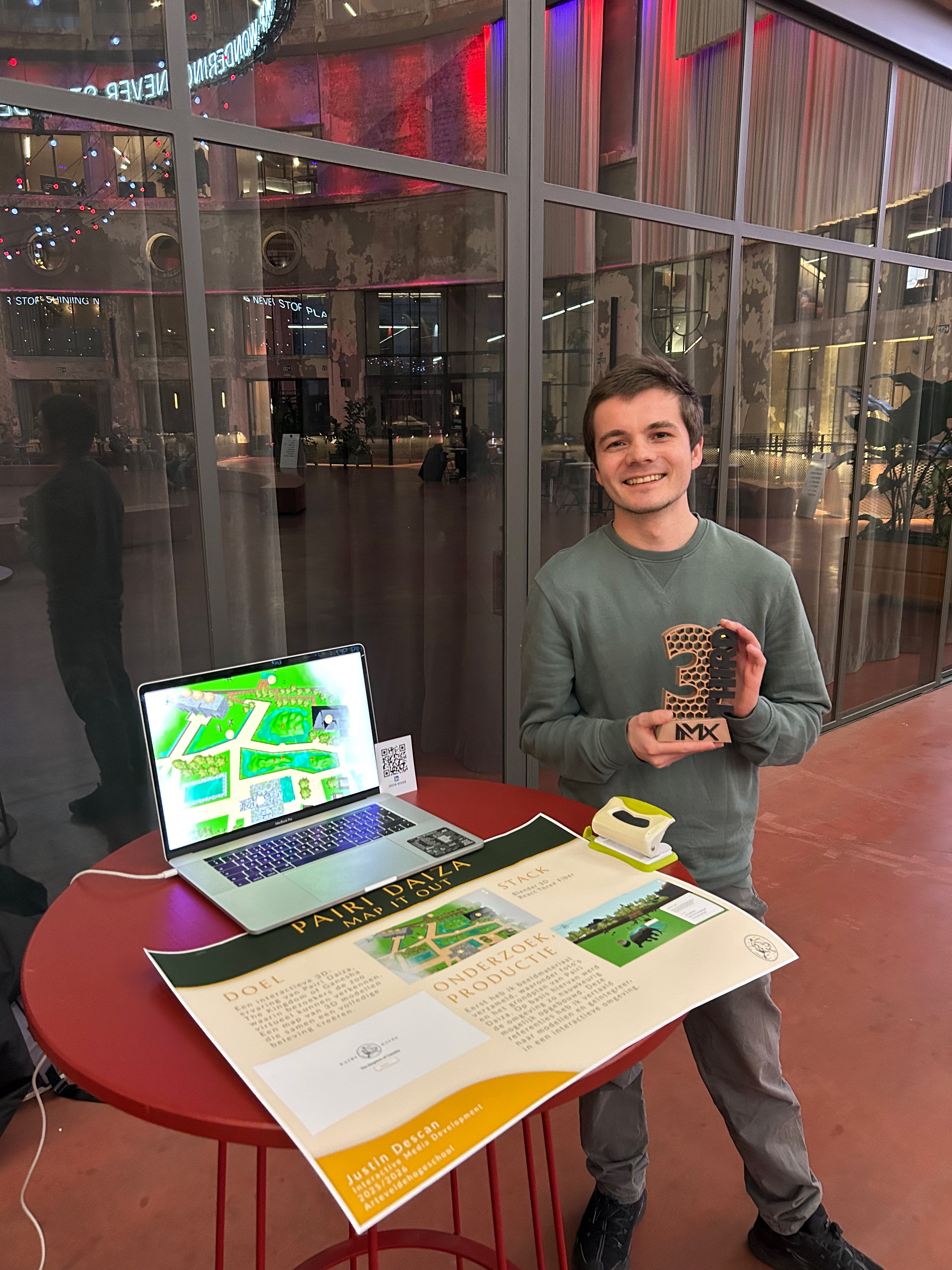 Pairi Daiza 3D Map - Project Expo Trophy