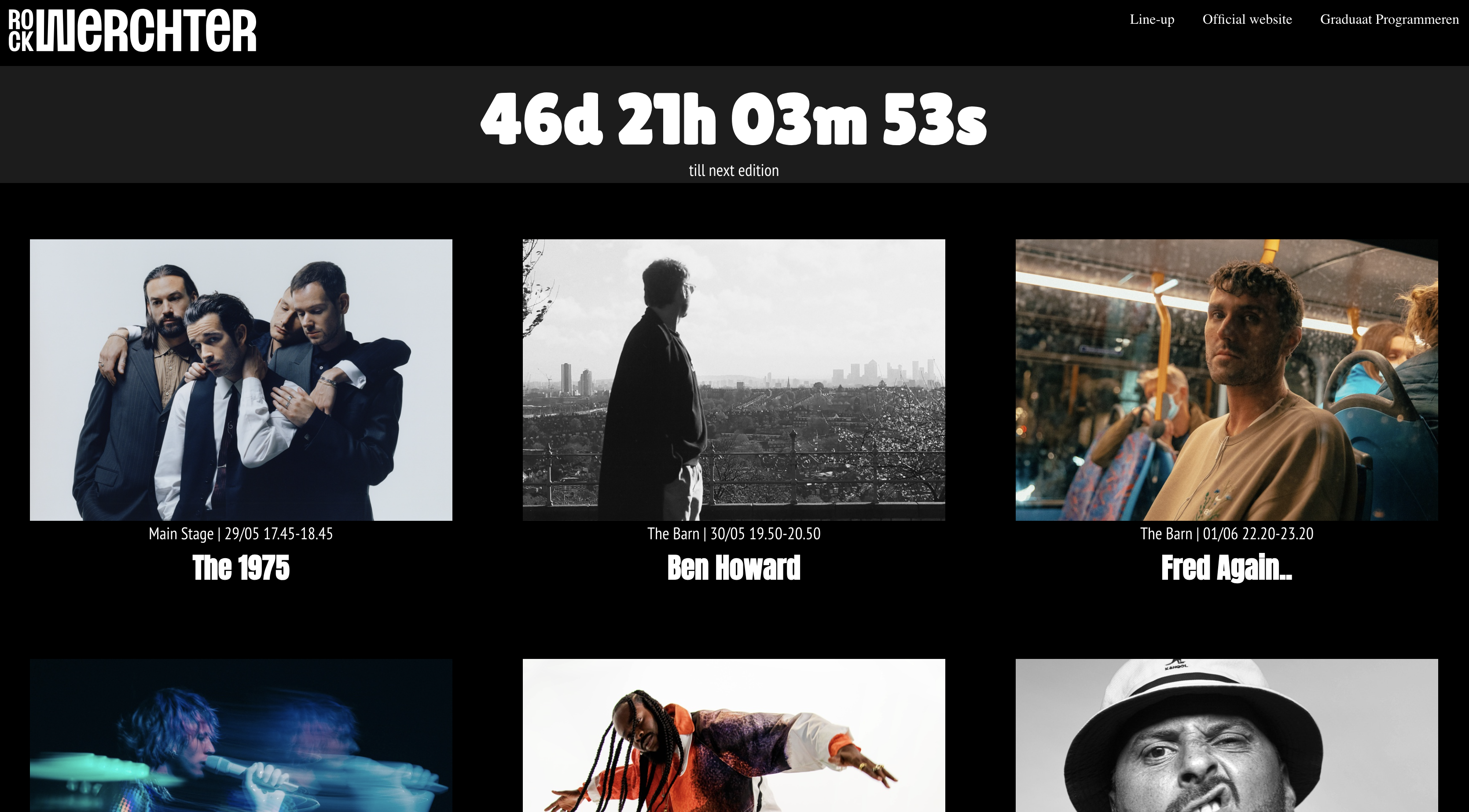 Home - Rock Werchter